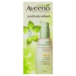 AVEENO ACTIVE NATURAL POSITIVELY RADIANT MOISTURISER 75ML