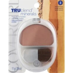 COVERGIRL 11g TRU BLEND MINERALS FOUNDATION 3 NATURAL BIEGE