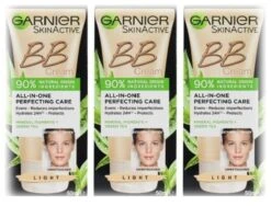 GARNIER 50mL SKINACTIVE NATURALS DAILY ALL-IN-ONE BB CREAM MEDIUM 3x -Sigma Store Garnier 50ml Skinactive Bb Cream Daily All In One Perfecting Care Light New 3x 1