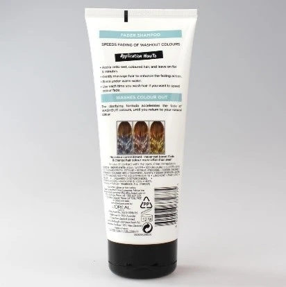 LOREAL 200mL SHAMPOO COLORISTA FADER 4 LOREAL 200mL SHAMPOO COLORISTA FADER - Image 2