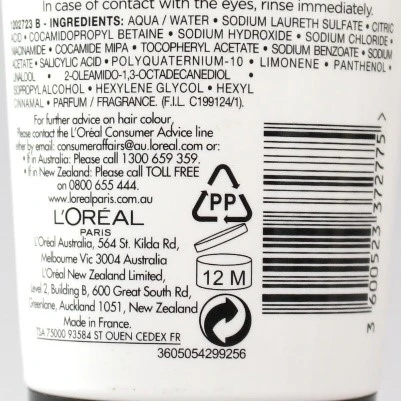 LOREAL 200mL SHAMPOO COLORISTA FADER 5 LOREAL 200mL SHAMPOO COLORISTA FADER - Image 3