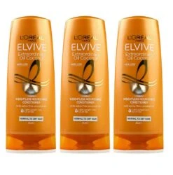 LOREAL ELVIVE 325ML WEIGHTLESS NOURISING CONDITIONER X3