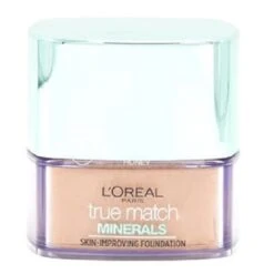LOREAL PARIS 10g TRUE MATCH MINERALS SKIN IMPROVING FOUNDATION ((non-carded )