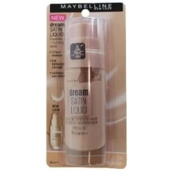 MAYBELLINE 30mL DREAM SATIN LIQUID FOUNDATION LIGHT PORCELAIN