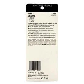 MAYBELLINE 30mL DREAM URBAN FULL COVERAGE FOUNDATION 348 Cafe’ 4 MAYBELLINE 30mL DREAM URBAN FULL COVERAGE FOUNDATION 348 Cafe’ - Image 2