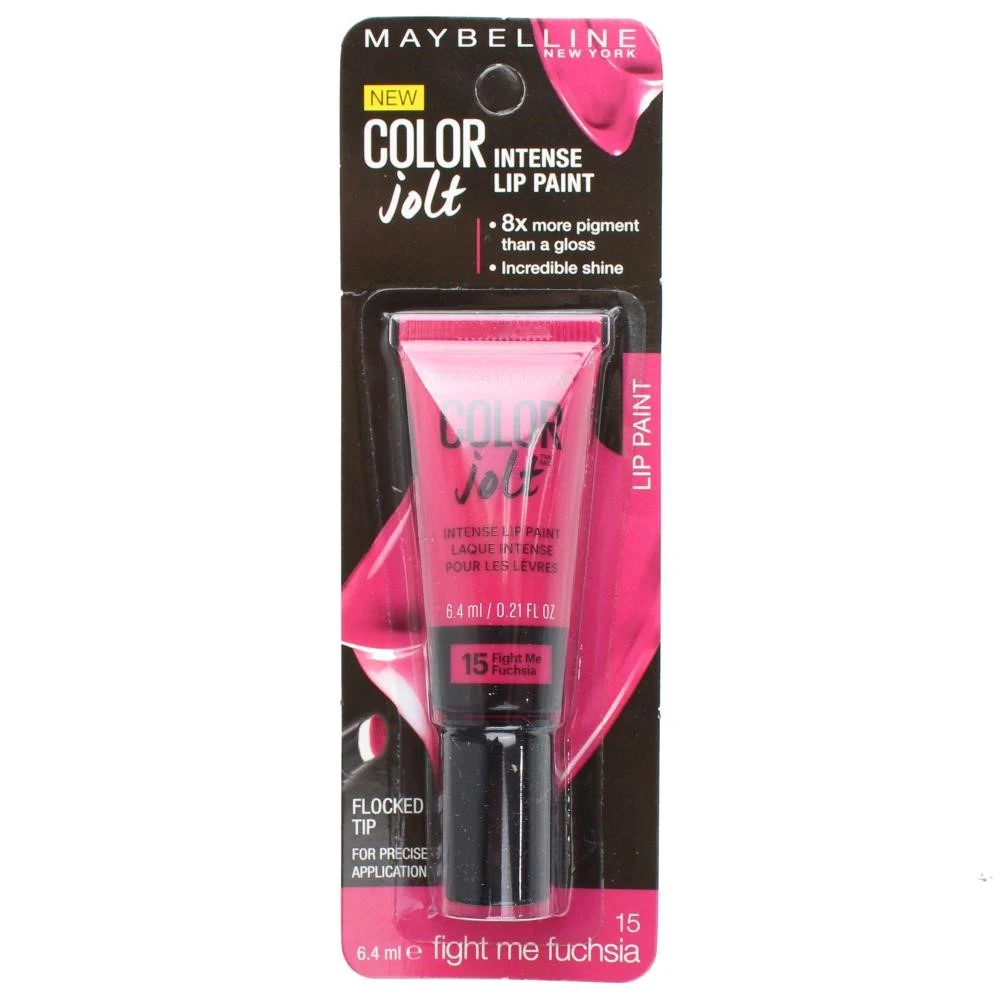 MAYBELLINE 6.4mL INTENSE LIP PAINT COLOUR JOLT 15 3 MAYBELLINE 6.4mL INTENSE LIP PAINT COLOUR JOLT 15