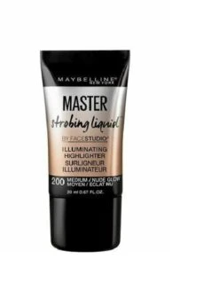 MAYBELLINE 20ML MASTER STROBBING LIQUID ILLUMINATING MEDIUM 3x