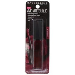 MAYBELLINE 8ML LIPSTICK VIVID MATTE LIQUID 39 CORRUPT CRANBERRY