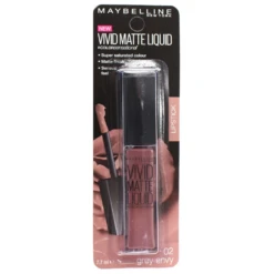 MAYBELLINE 7.7ML LIPSTICK VIVID MATTE LIQUID 02 GREY ENVY