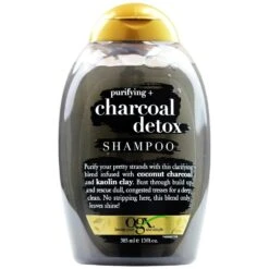 OGX 385ML SHAMPOO PURIFYING + CHARCOAL DETOX