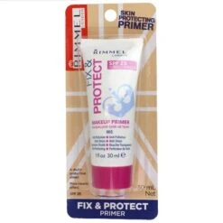 RIMMEL LONDON 30mL FIX & PROTECT MAKEUP PRIMER (CARDED)