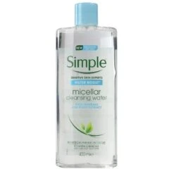 SIMPLE 400mL MICELLAR CLEANSING WATER DEHYRDATED DRY SKIN