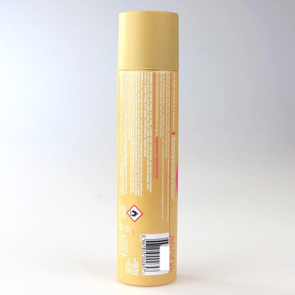 TONI & GUY 250mL DRY SHAMPOO SKY HIGH VOLUME 4 TONI & GUY 250mL DRY SHAMPOO SKY HIGH VOLUME - Image 2